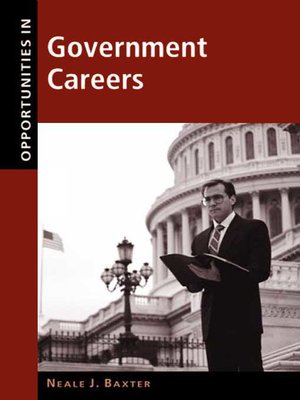 cover image of Opportunities in Government Careers